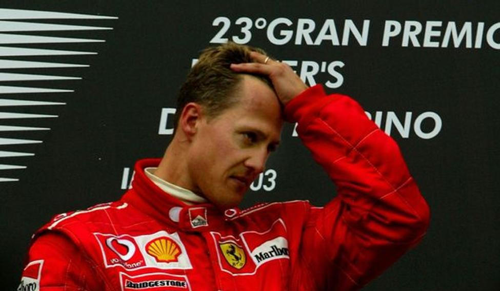 Michael Schumacher v roce 2003 jako pilot Ferrari