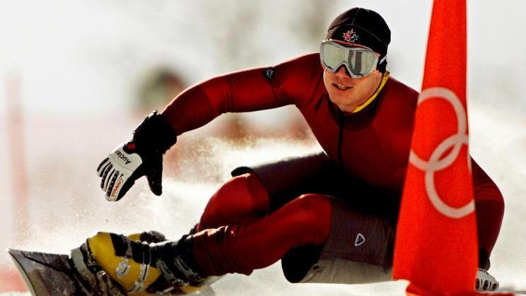 Olympijský moment. Ryan Wedding během tréninkové jízdy v Salt Lake City v roce 2002.