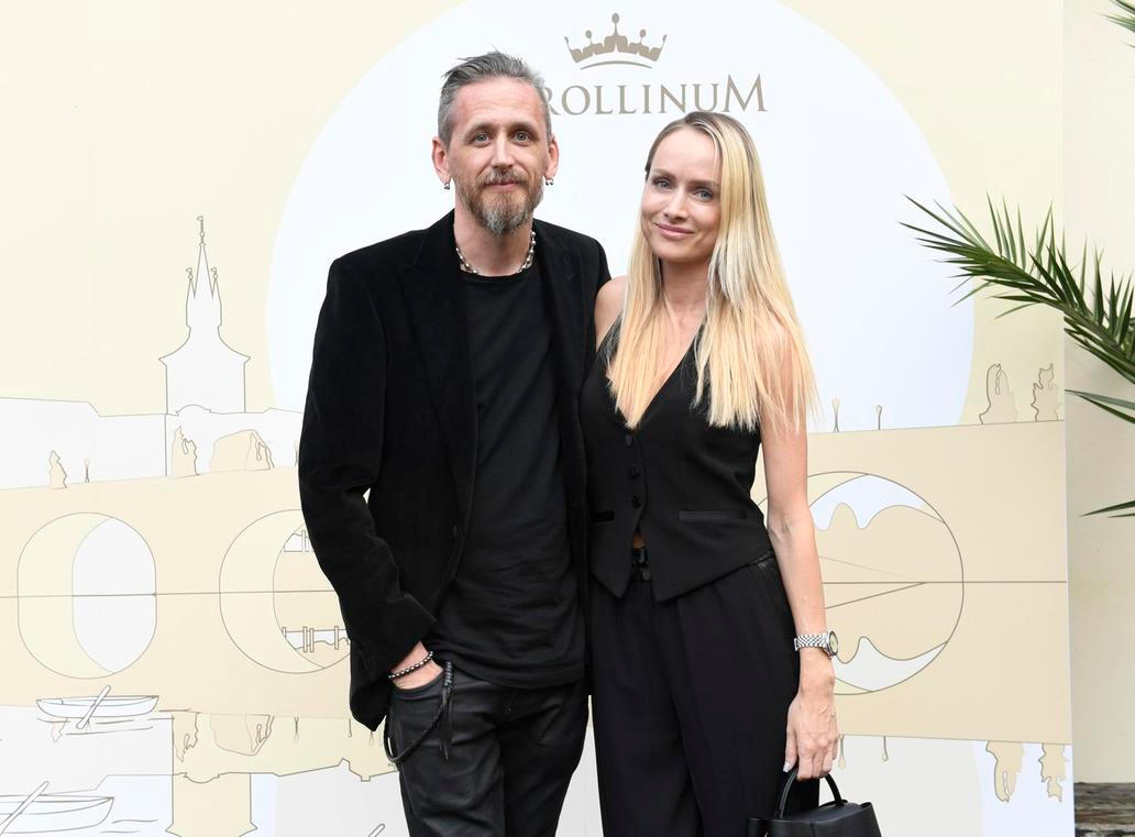 Tomáš Třeštík s přítelkyní Evou Müllerovou