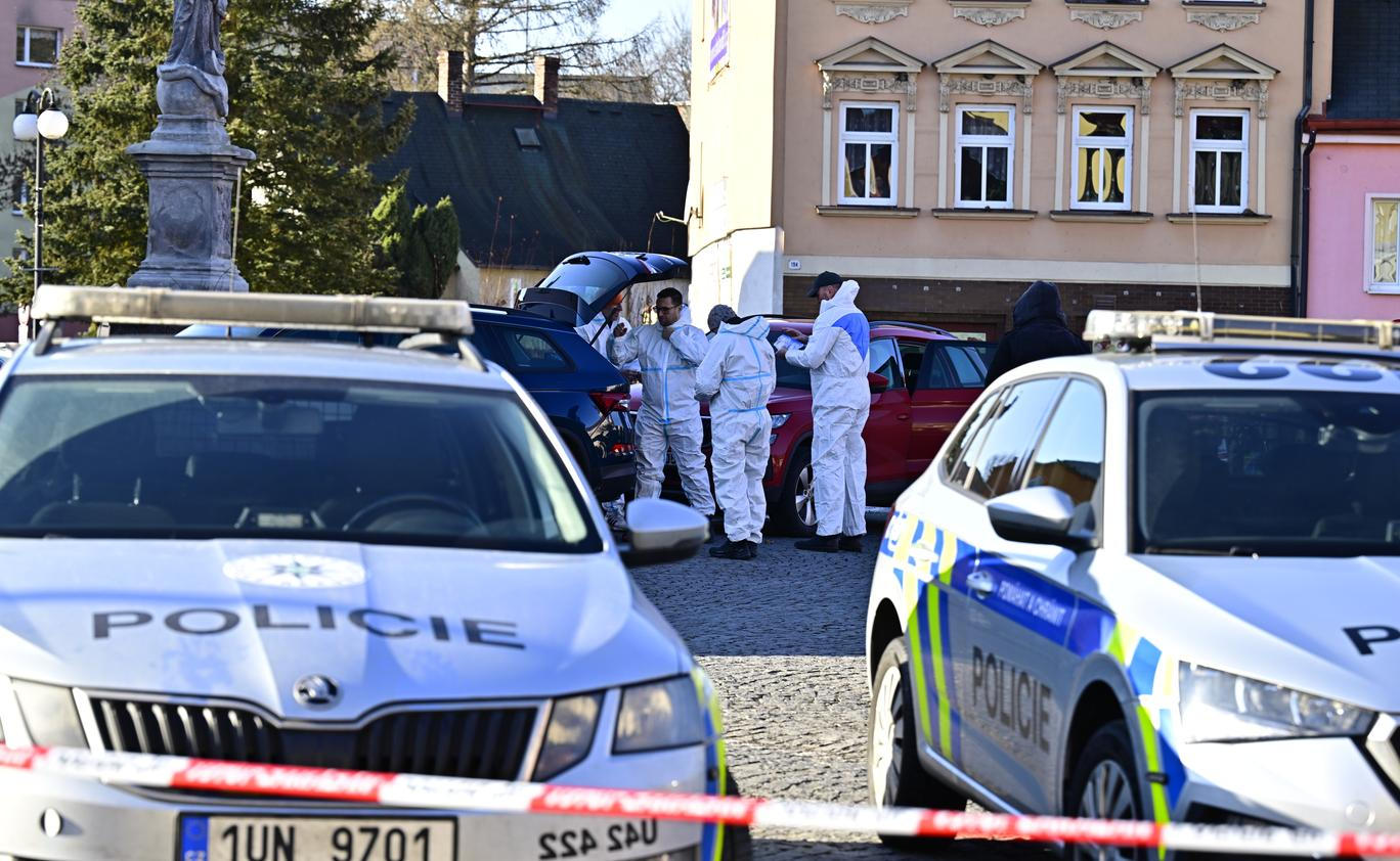 hasiči, policisté, policejní automobil, automobily