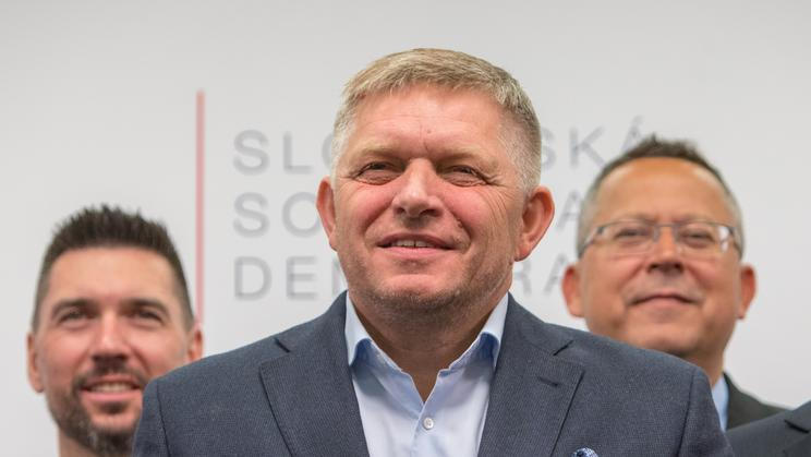 Róbert Fico (Smer-SD), vítěz slovesnkých parlamentních voleb 2023