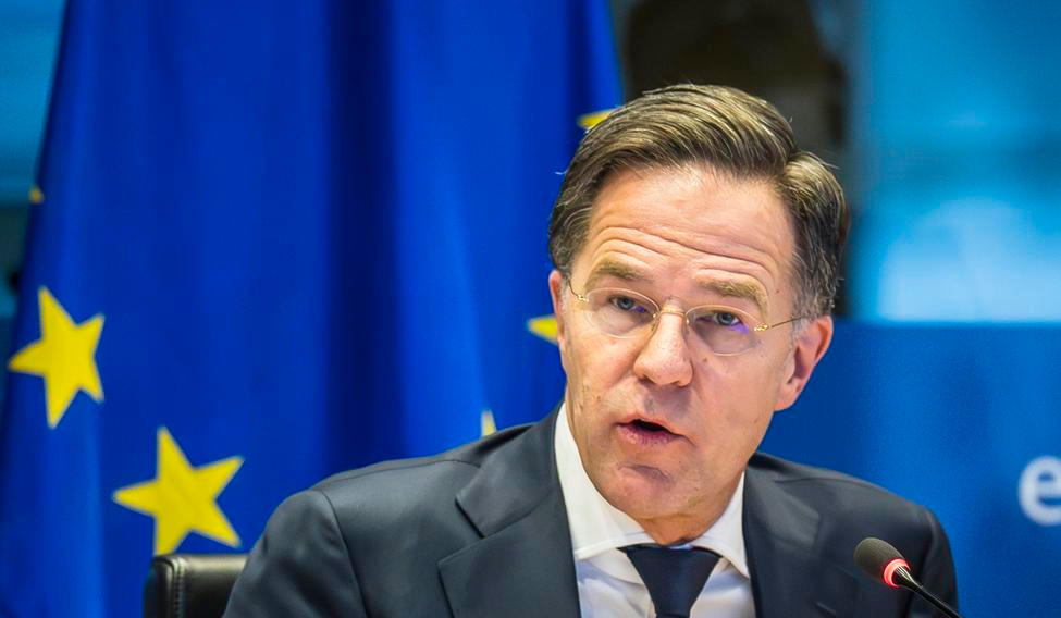 NATO Secretary General Mark Rutte Addresses MEPs At European Parliament