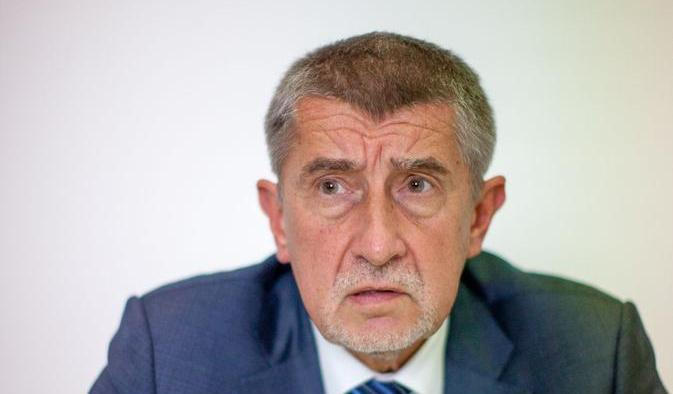 Andrej Babiš, sídlo ANO, Praha Chodov, 2017