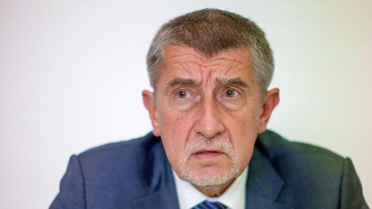 Andrej Babiš, sídlo ANO, Praha Chodov, 2017