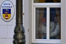 Chřibská, městský úřad, radnice, policie, okno