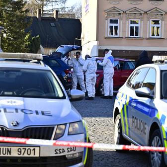 hasiči, policisté, policejní automobil, automobily