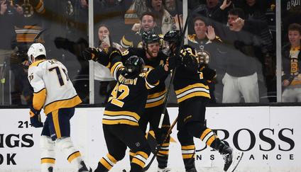 NHL: Nashville Predators at Boston Bruins