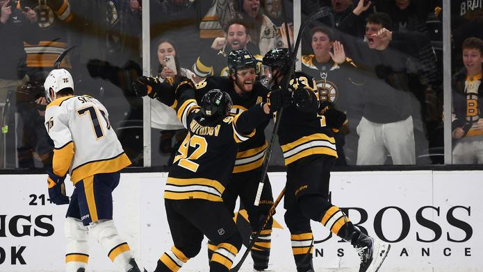 NHL: Nashville Predators at Boston Bruins