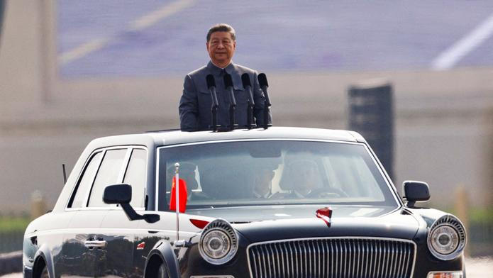 FILE PHOTO: Military parade to mark the 80th anniversary of the end of World War Two, in Beijing