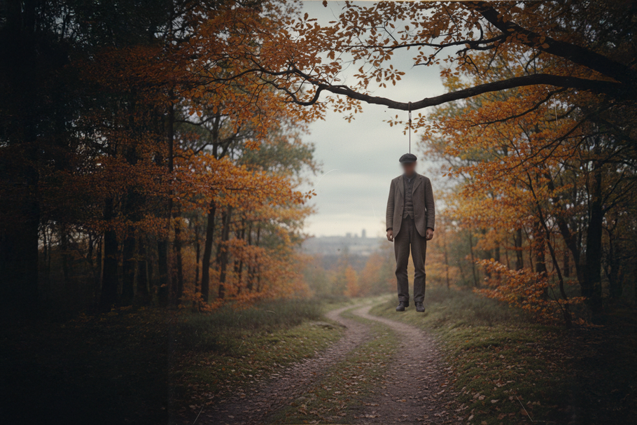 Ve dvacátém století se řada lidí rozhodla spáchat sebevraždu v Kunratickém lese.