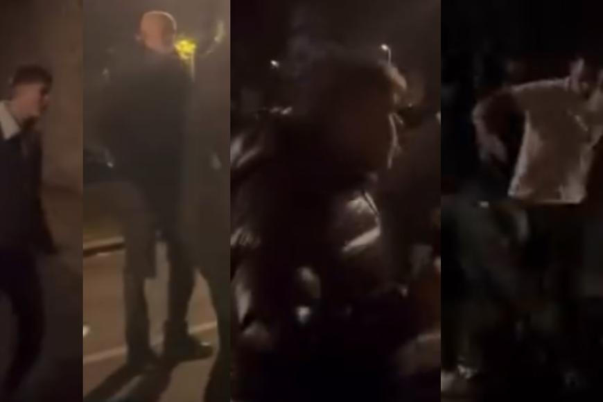 Poznáte osoby na fotce? 12 lidí bušilo a kopalo do mladíka, skončil se zlomeninami