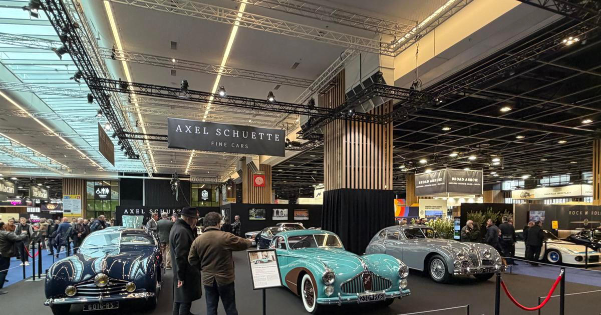 Tři Talboty z Chropyně ozdobou Paříže. Na Retromobile se poprvé vystavují všechny