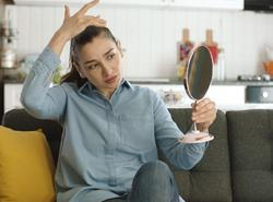 Šediny se neptají na svolení. Jednoho dne se prostě objeví.