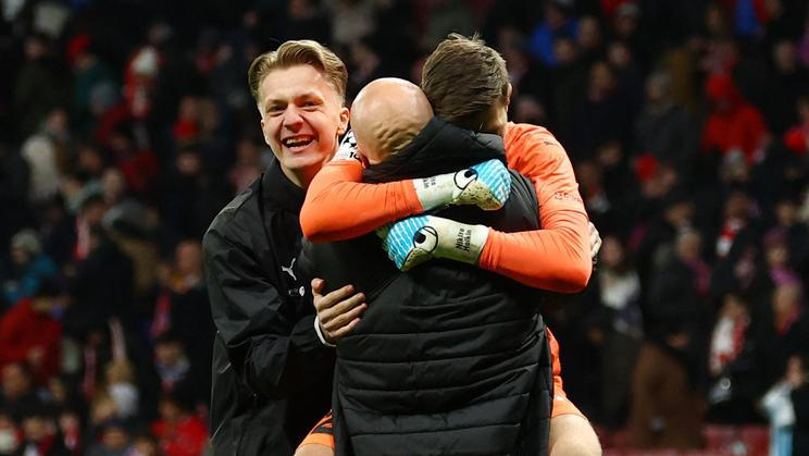 Euforie hráčů Bodö/Glimt