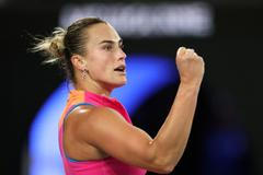 Aryna Sabalenková na Australian Open 2026