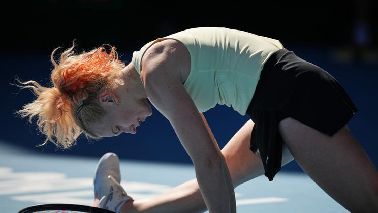 Kateřina Siniaková při Australian Open 2026
