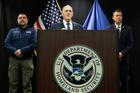 White House border czar Tom Homan speaks at a press conference in Minnesota