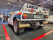 Letos byla součástí i sekce věnovaná slavným rallyovým autům, a tak nechyběla Lancia 037...