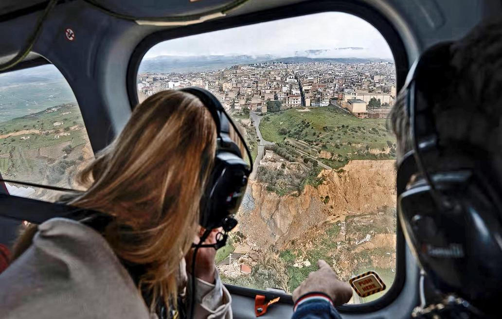 Sesuv v Niscemi udeřil s devastující silou