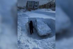 Kamčatku zasypal sníh