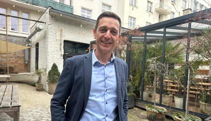 Hejtman Jihomoravského kraje Jan Grolich krátce poté, co oznámil kandidaturu na předsedu KDU-ČSL