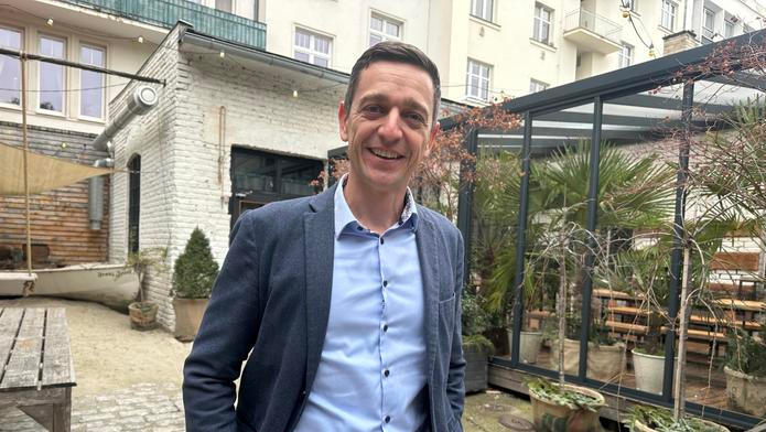 Hejtman Jihomoravského kraje Jan Grolich krátce poté, co oznámil kandidaturu na předsedu KDU-ČSL