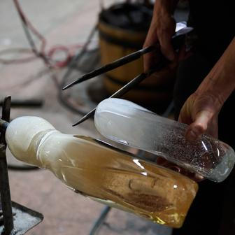 Milano Cortina 2026 - Výroba trofeje Lasvit