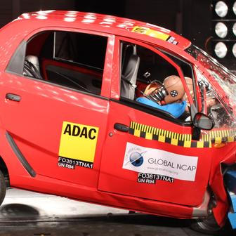 Tata Nano crash test