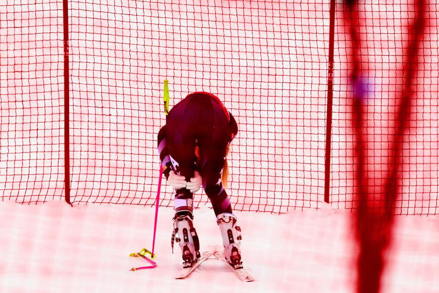 Dělá, co může, ale Vonnové poslední super-G před olympiádou musí vynechat