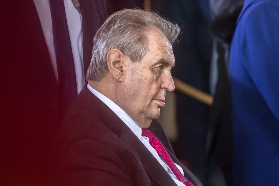 Exprezident Miloš Zeman se na iauguraci svého nástupce Petra Pavla na Pražském hradě; Praha, 9. 3. 2023.
