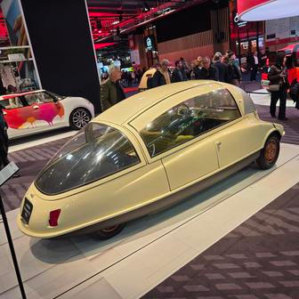 Aerodynamický model C10 z roku 1956.