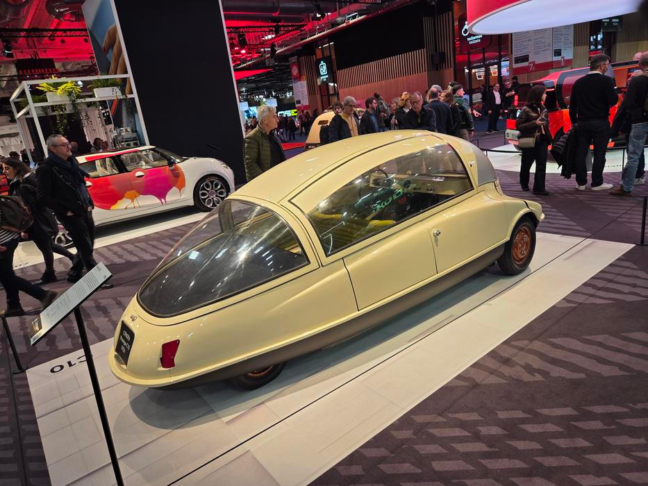 Aerodynamický model C10 z roku 1956.