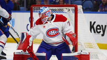 Brankář Montrealu Canadiens Jakub Dobeš