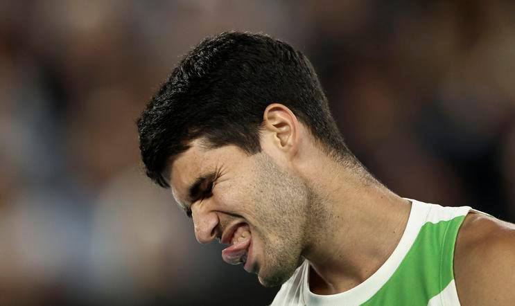 Carlos Alcaraz  ve finále Australian Open 2026