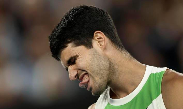 Carlos Alcaraz  ve finále Australian Open 2026
