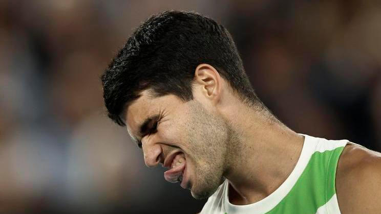 Carlos Alcaraz  ve finále Australian Open 2026