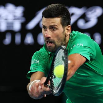 Novak Djokovič ve finále Australian Open 2026