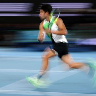 Carlos Alcaraz ve finále Australian Open 2026