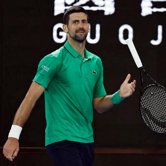 Novak Djokovič ve finále Australian Open 2026