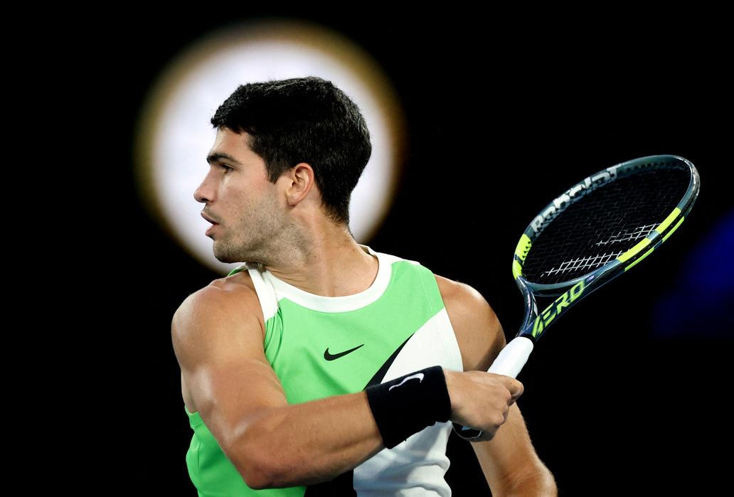Carlos Alcaraz ve finále Australian Open 2026