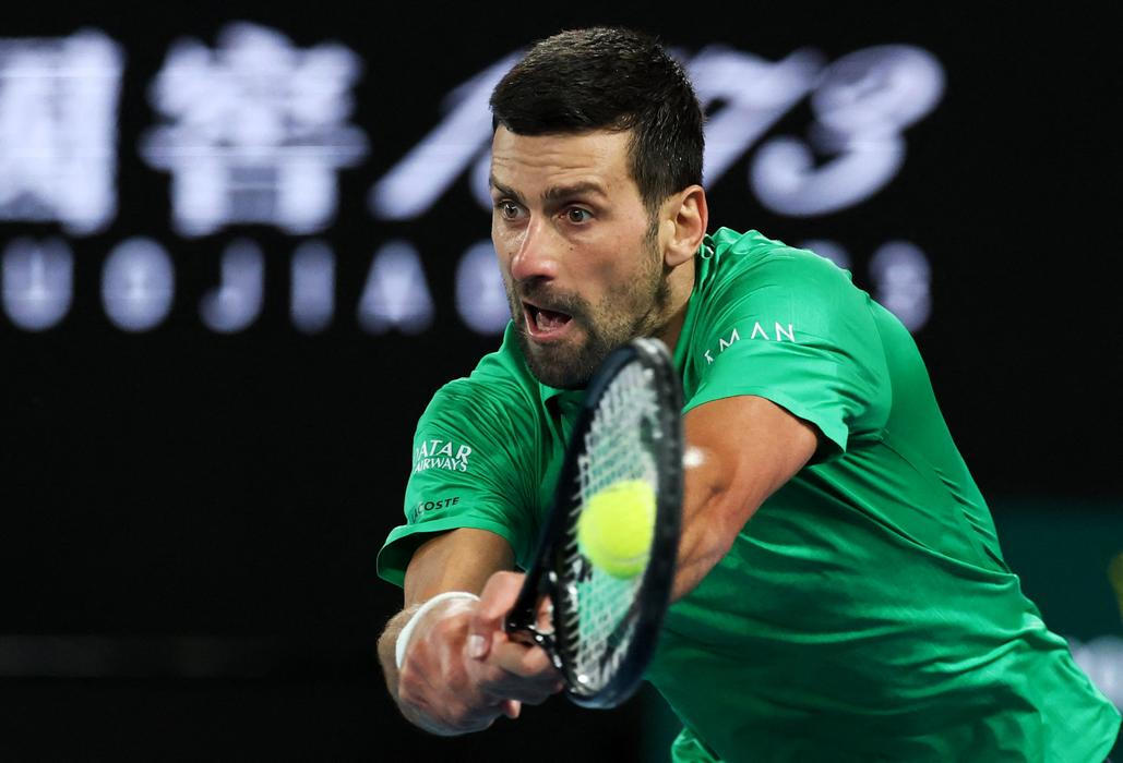 Novak Djokovič ve finále Australian Open 2026