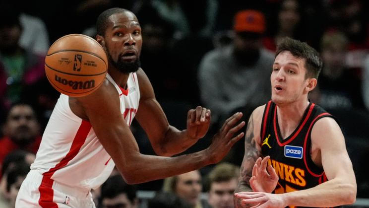 Rockets Hawks Basketball