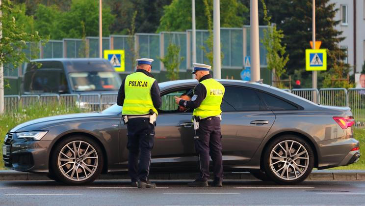 Tarnow,,Poland,-,April,25,,2024:,Police,In,Tarn?w,Are