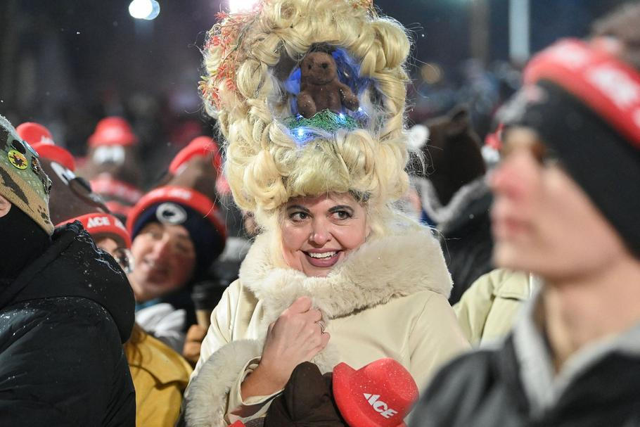Groundhog Day festivities at Gobbler's Knob in Punxsutawney