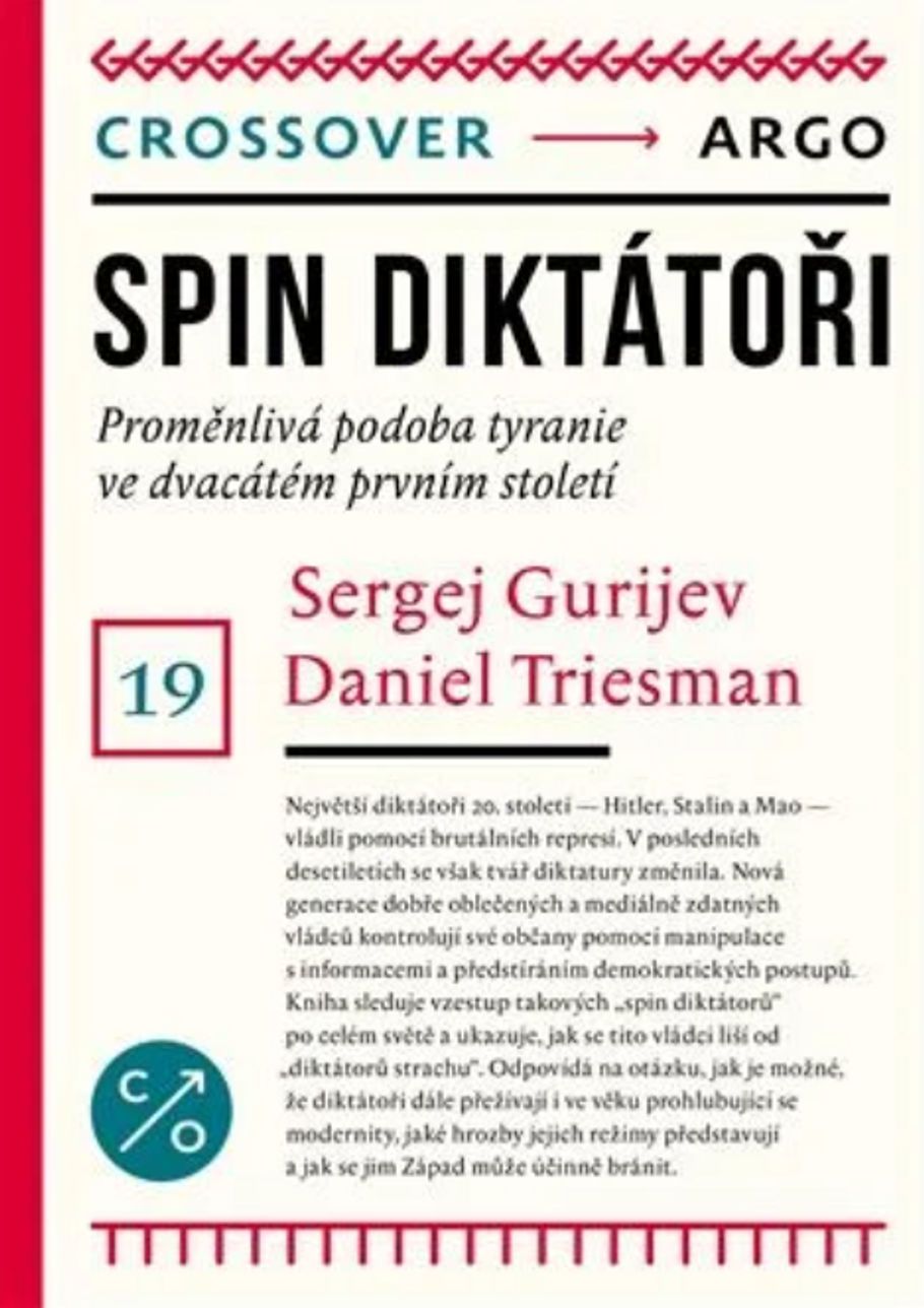 Obálka knihy Spin diktátoři.