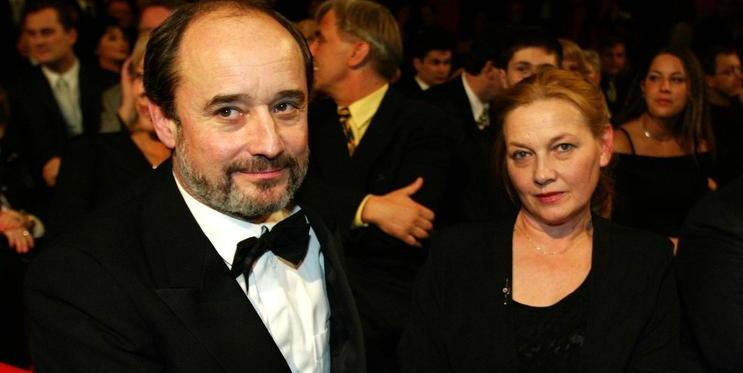 Viktor Preiss , manželka Jana