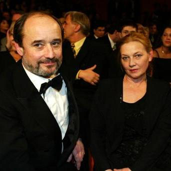 Viktor Preiss , manželka Jana