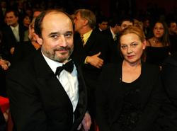 Viktor Preiss , manželka Jana