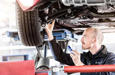 Prohlídka auta na STK