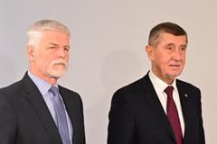Petr Pavel, prezident, Andrej Babiš, premiér, politik